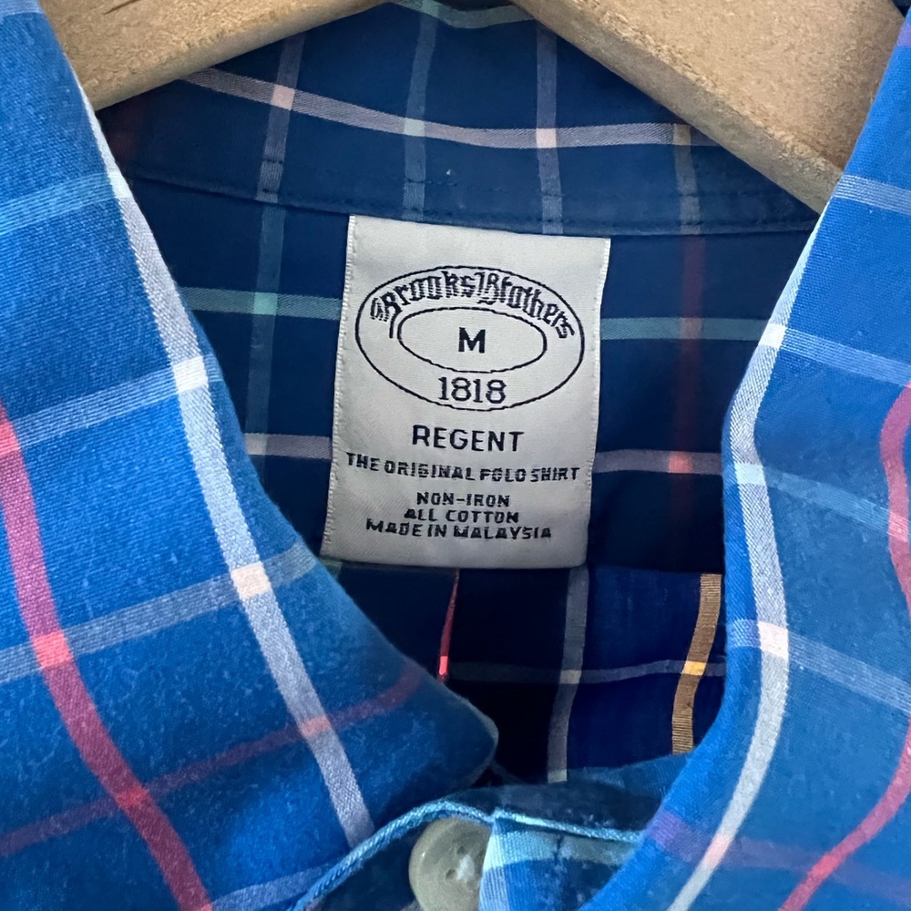 Blue Button Up - image 3